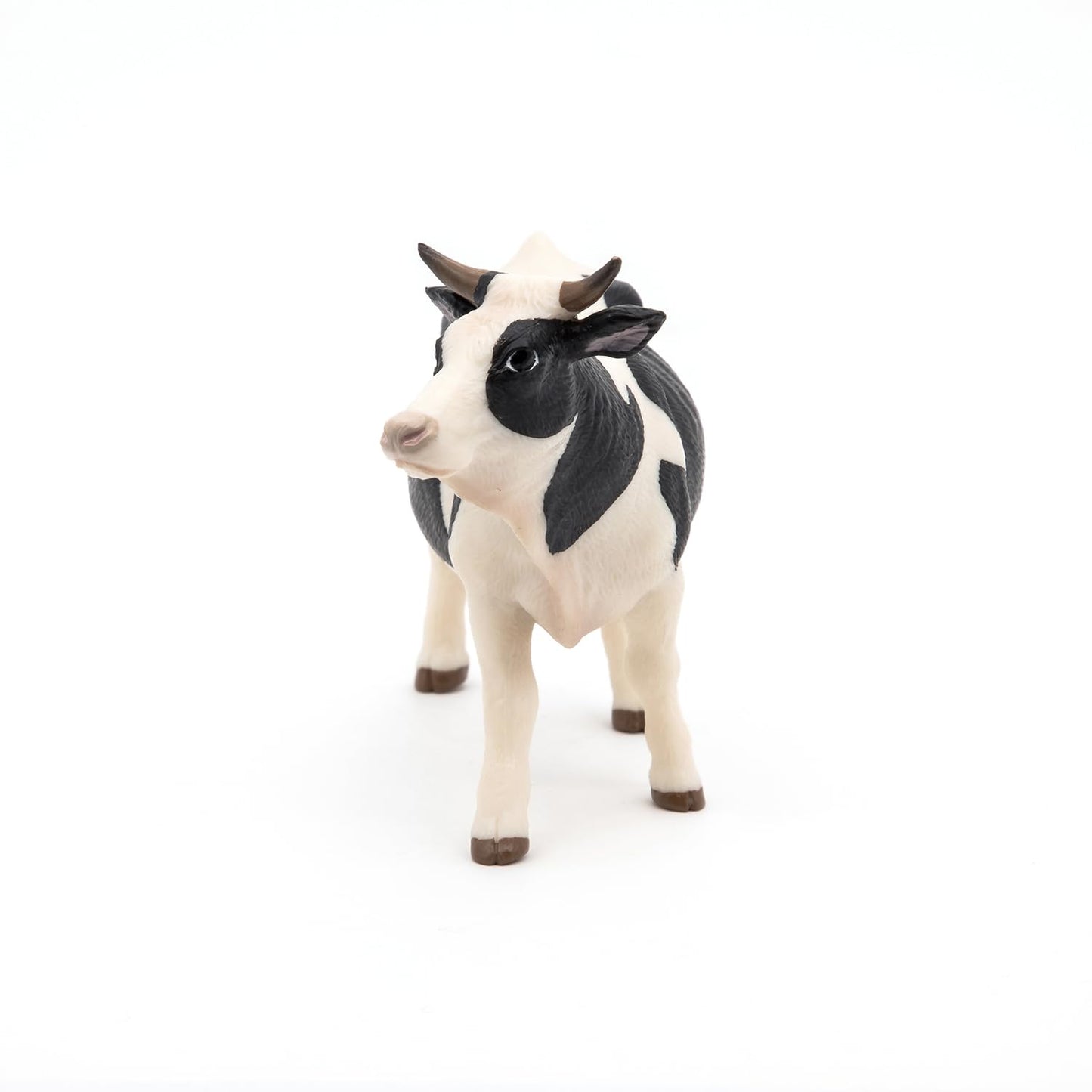 Papo -Hand-Painted - Figurine -Farmyard Friends -Black And White Cow -51148 - Collectible - For Children - Suitable For Boys And Girls - From 3 Years Old