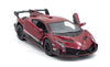 Lamborghini Veneno 1/36 Diecast Metal Toy Model (Red)