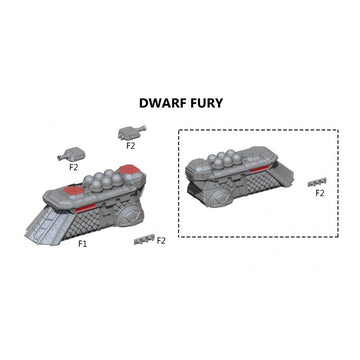 Mantic Games Armada: Dwarf - Fury