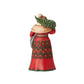 Enesco Jim Shore Heartwood Creek Santa'S Around The World Sweden Stone Resin, 7' Figurine
