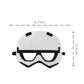 OU RUI 12pcs Party Masks, Galaxy Wars Theme Party Supplies, Boy and Girl Birthday Party Dress up Props