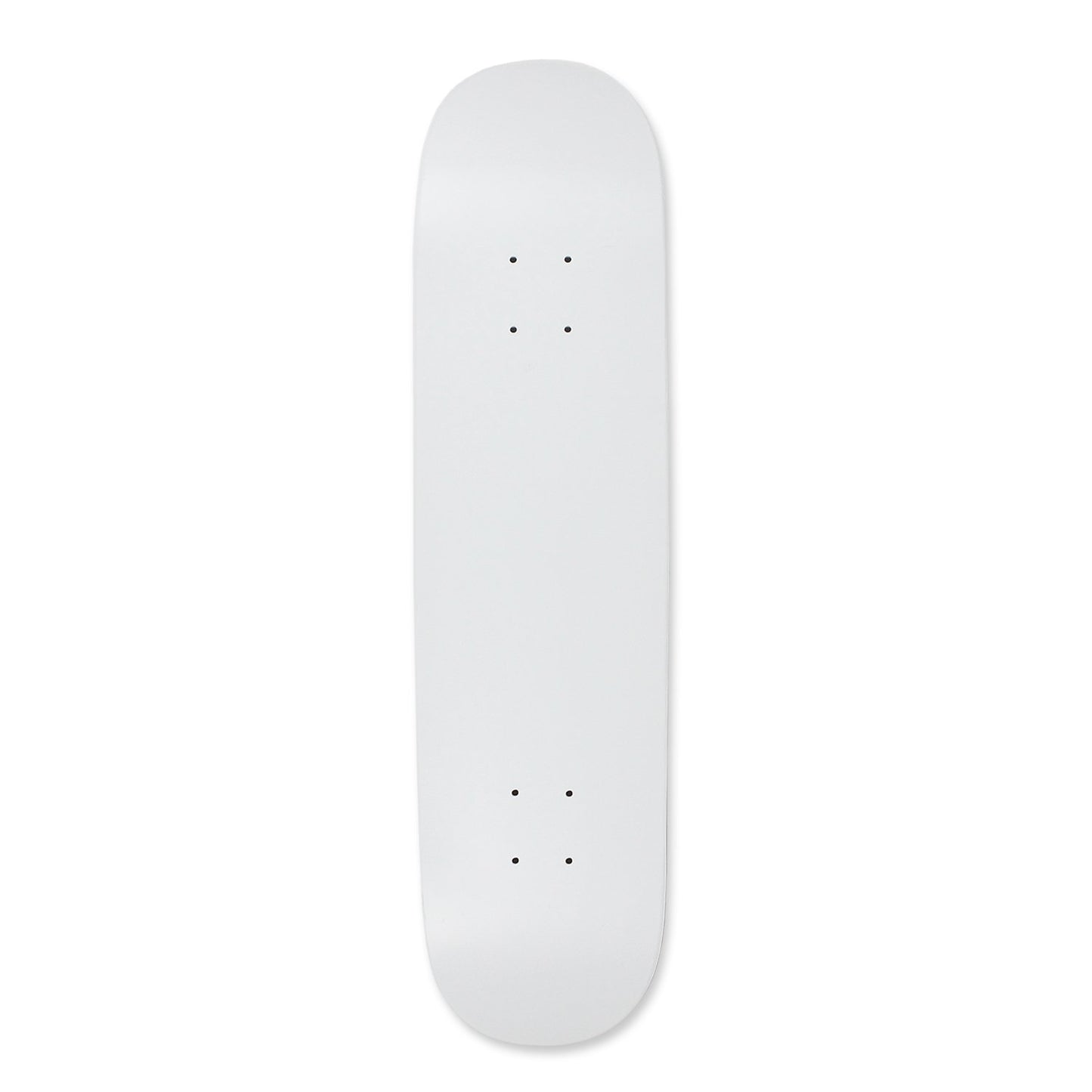 Moose Blank Skateboard Deck, Dipped White, 7.5Inch