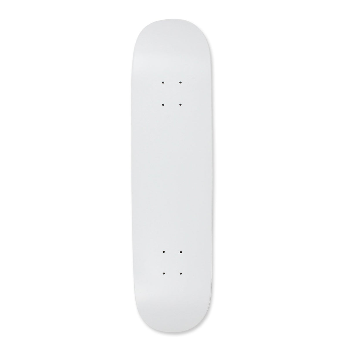 Moose Blank Skateboard Deck, Dipped White, 7.5Inch