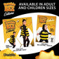 Kangaroo Bee Costume for Toddlers  Unisex Halloween Bee Toddler Costumes  Honey Bee Costume for Toddlers | Halloween Costumes