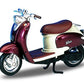 Welly Die Cast Motorcycle, 1:18 Scale Copper Yamaha 1999 Vino YJ50R, Metal Model for Unisex Children