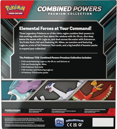 Pokemon TCG Combined Powers Premium Collection - Multi-color, Model 290-85595, Paper Material