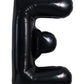 Toniful 40 Inch Large Black E Letter Balloons Jumbo Helium Balloons,Foil Mylar Big Alphabet Balloons For Birthday Party Annivers