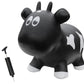 Farm Hoppers Award Winning Inflatable Toddler Safe Bouncing Black Cow Plus Pump