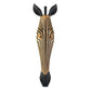 TRIBAL ZEBRA WALL PLAQUE