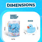36 Pieces Classic Rubber Duck Bath Toys - No Holes Bpa Free Floating Duckies For Boys Baby Shower, Party Favors, Kids Gifts (Blue)