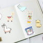 Roranic Aesthetic Vinyl Llama Stickers For Teens Girls,50Pcs Matte Reusable Waterproof Alpaca Cute Stickers For Skateboard,Guita