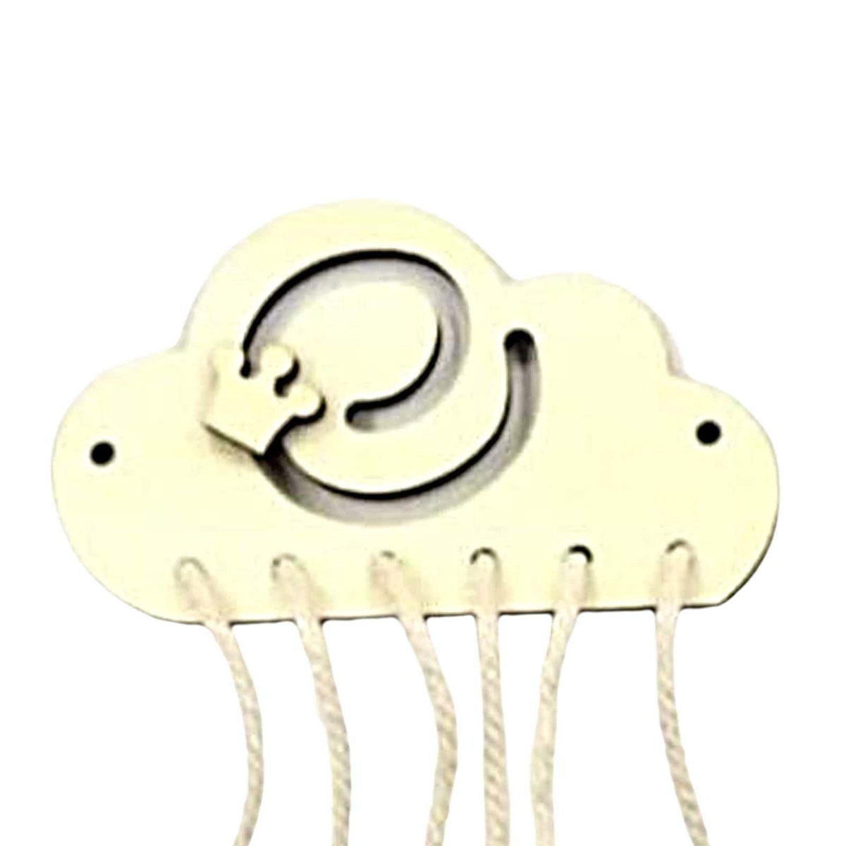 Merishopp Clouds Sensory Board Parts For Learning Activities Kindergarten Preschool| Baby Learning Toy | Infant Activity Toy | S