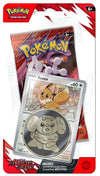 Pokemon TCG Trading Card Game Scarlet and Violet Destined Rival Single Pack Booster with Coin and Promo Card (Eevee)