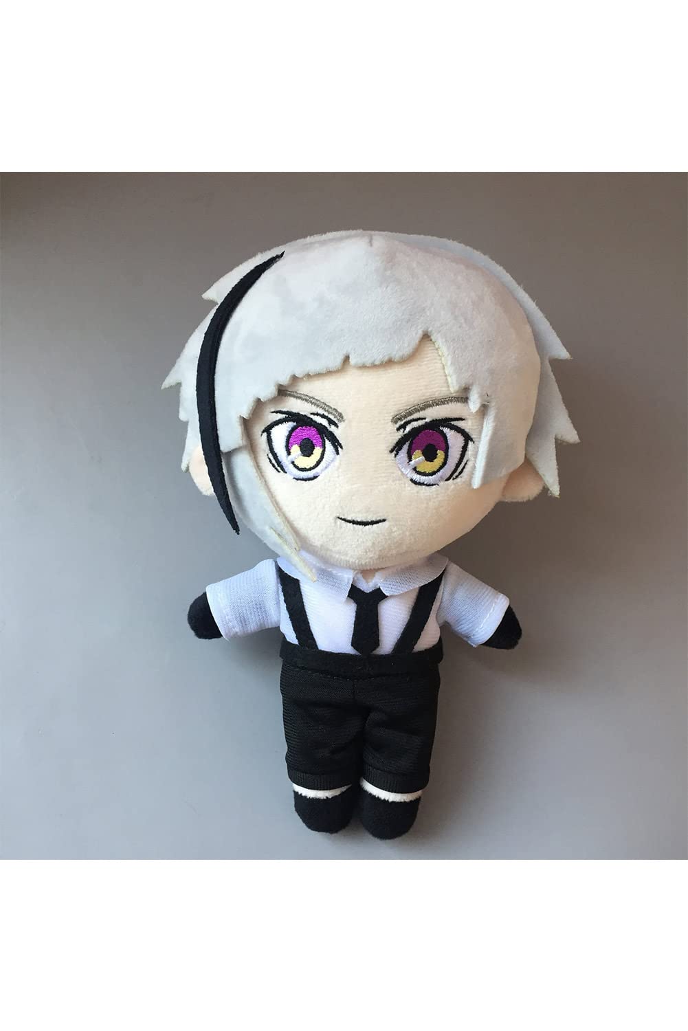 Roocnie Atsushi Plush Bungo Stray Dogs Plushie Anime BSD Doll Stuffed Figure Gift 7.9 inch/20cm