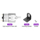 Dmiotech Micro Dc 12V 10Rpm Geared Motor With Bracket Gear Reduction Motors 37Mm Diameter Gearbox Micro Speed Reduction For Rc C