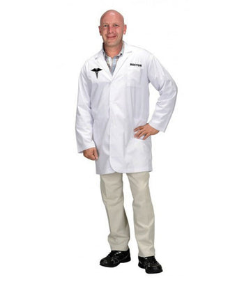 Aeromax Ldr-Adult-Sm Adult Doctor Lab Coat  0.75 - Small