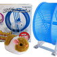 Abl Happy Hamster Pet With Wheel Runner Battery Operated Kid'S Toy
