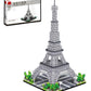 Vaijnath France Paris Eiffel Tower Building Blocks Set (3000Pcs) Famous World Architecture Educational Toys Micro Bricks For Kid