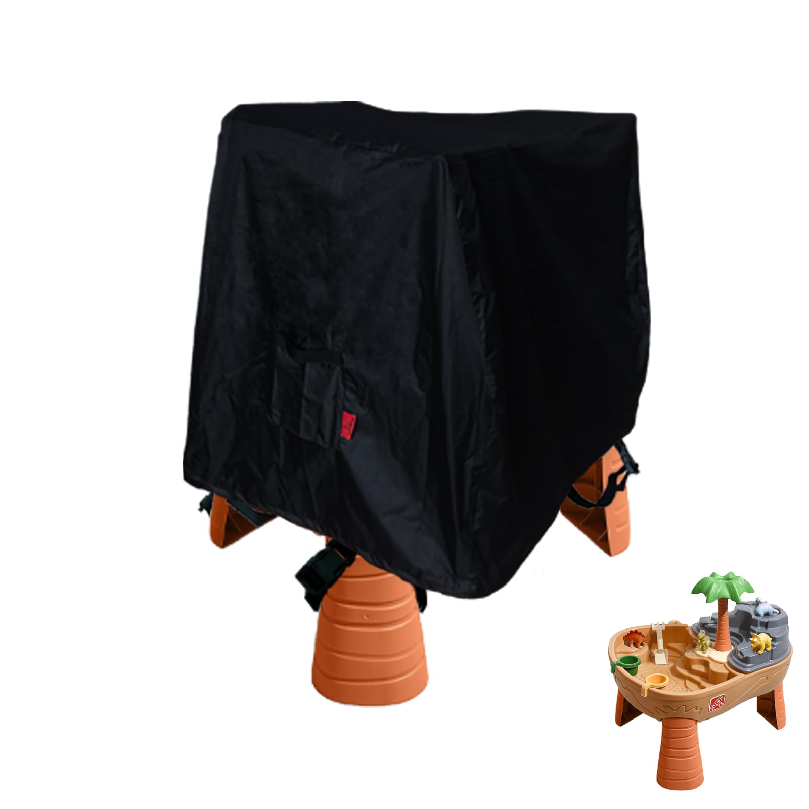 Kids Water Table Cover Fit Step2 Dino Dig Sand and WaterTable,Waterproof DustProof Anti-UV Outdoor Kids Water and Sand Toys,Cove