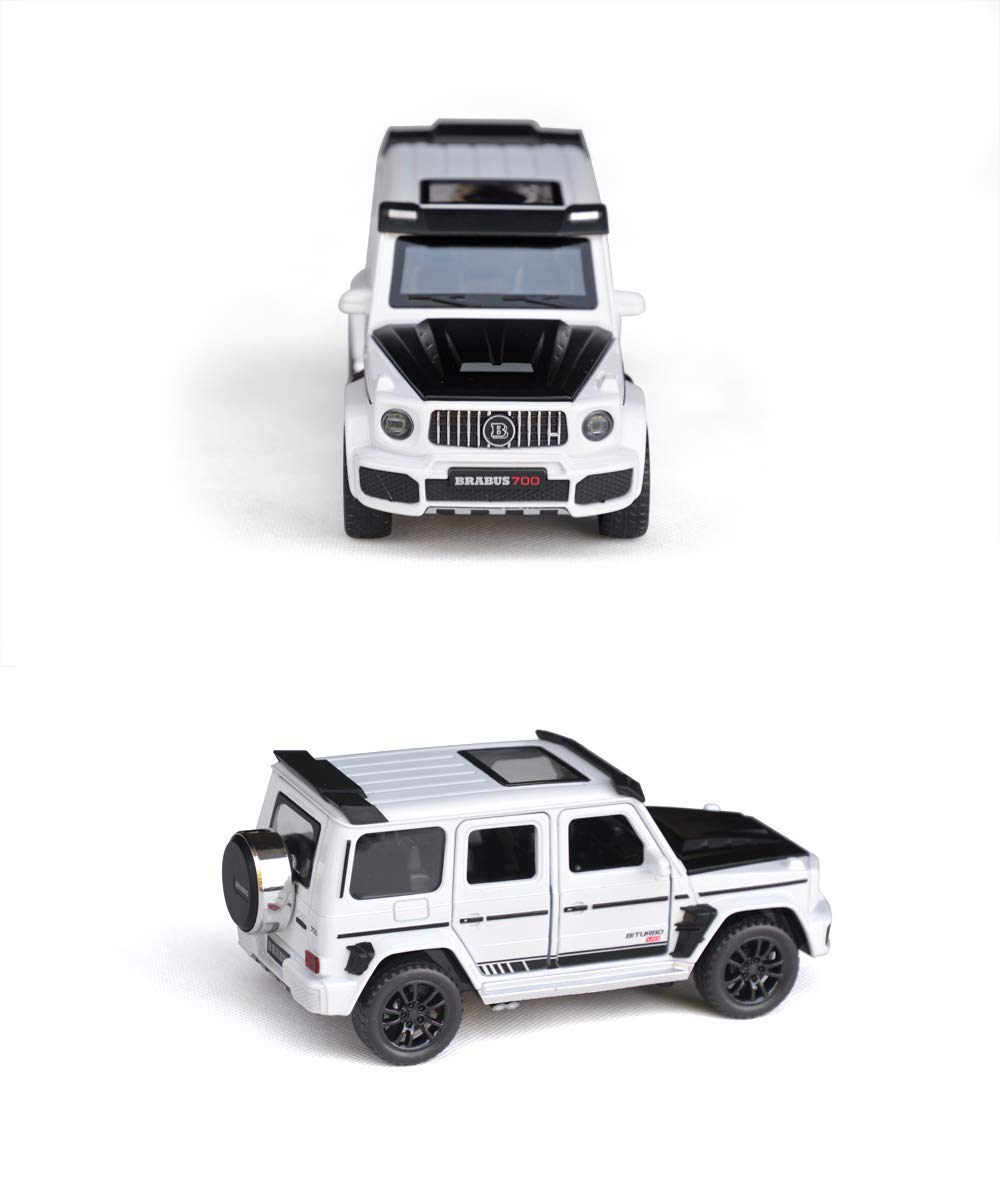 Tianmei 1:32 Suv Kids Toys Die-Cast Alloy Metal Car Model Collection Children Play Vehicle (Bbs - White)