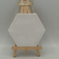 Festiko Medium Canvas Set Painting Craft Drawing Easel Gift 21cm*11cm(Pack of 1) (White)