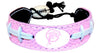 Miami Dolphins Pink NFL Football Bracelet