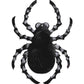 Black Spider Glitter Paper Hanging Decorations - 14 (1 Count) - Ideal Indoor Spooky Festive D  cor for Halloween and Themed Part
