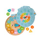 Petit Collage Wooden Learning Clock - Multi-Language, Counting & Colors - Model PTC678