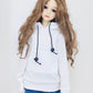 30Cm / 45Cm / 60Cm Doll Clothes 1/3 1/4 1/6 Bjd Doll Accessories Bjd Sd Diy Fashion Hoodie Toys Dolls Clothing (1/4,White)