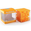 Trekbest Money Maze Puzzle Box - A Fun Unique Way To Give Gifts For Kids And Adults (Yellow)