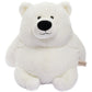 Cute Sitting Polar Bear Stuffed Animals Plush Dolls,Soft Bear Plush Toy Bedtime Friend,Hugging Plush Toys Companion,Halloween Ch