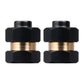 4 Pieces Brass Extended Wheel Hubs 7 mm Hex Spacers for Axial SCX24 1/24 RC Crawler Upgrades Parts & Locknuts Wrench Tool SCX24