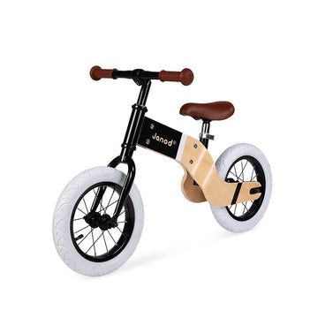 Janod Wooden Adjustable Deluxe Balance Bike - Ages 3+ - J03281