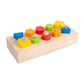 Calandis Montessori Wood Nuts And Bolts Board Fine Motor Skills Educational Toys | Wooden & Handcrafted Toys | Preschool Toys & 