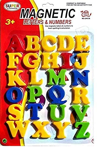 Confidence Magnets Letters That Work On Any Fridge and Board for Alphabet Learning for Kids