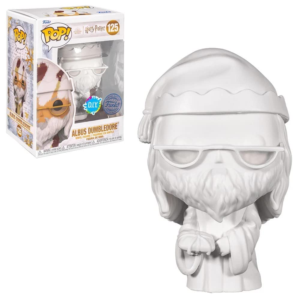 Funko Harry Potter Pop! Movies Vinyl Figure Albus Dumbledore Holiday Diy Special Edition 9Cm