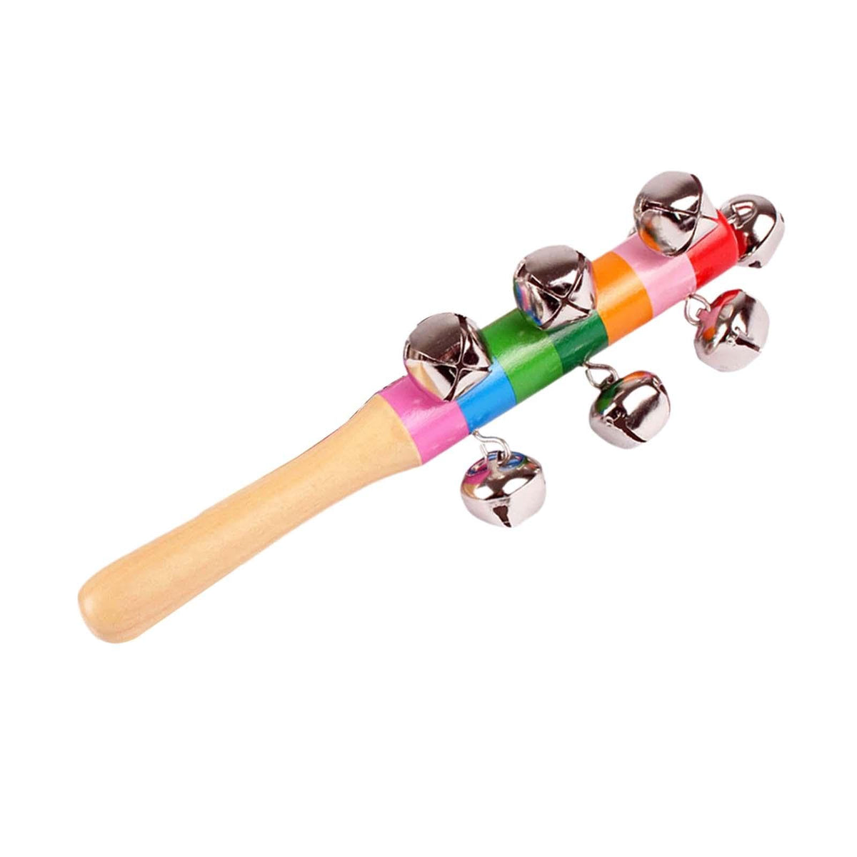 Merishopp 2X Wooden Musical Instruments Set Birthday Gift For 36 Months Girls Holiday