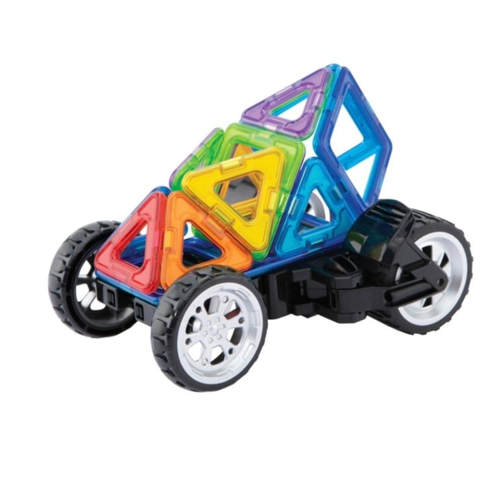 Magformers Amazing Transform 17Pc Wheel Set | Magnetic Tiles For Stem Development, And Critical Thinking | Magnetic Blocks And Building Tiles To Develop Problem-Solving Ability And Shape Recognition