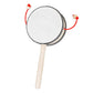 Merishopp Wooden Rattle Drum Chinese Traditional For Early Education Newborn| Baby Learning Toy | Infant Activity Toy | Sensory 