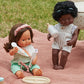 Miniland Doll 15'' Caucasian Brunette Girl (Box) - Made In Spain, Anatomically Correct, Quality