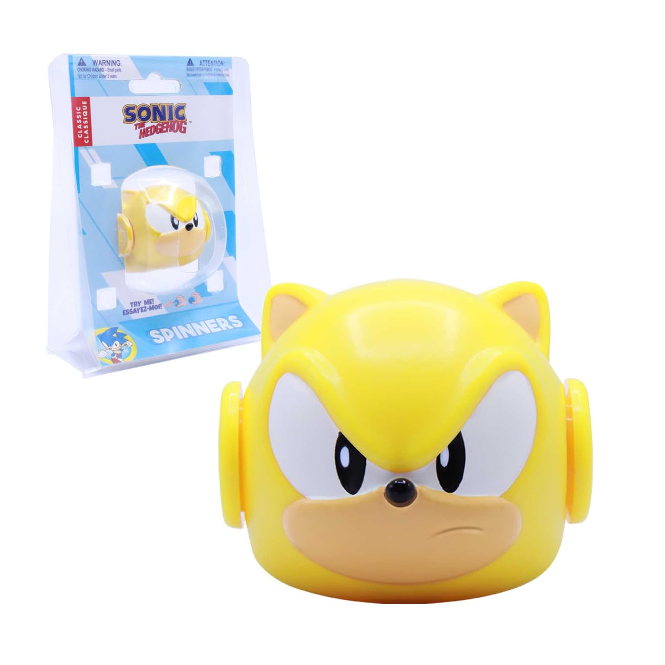 Sonic The Hedgehog Fidget Spinner (Super Sonic)