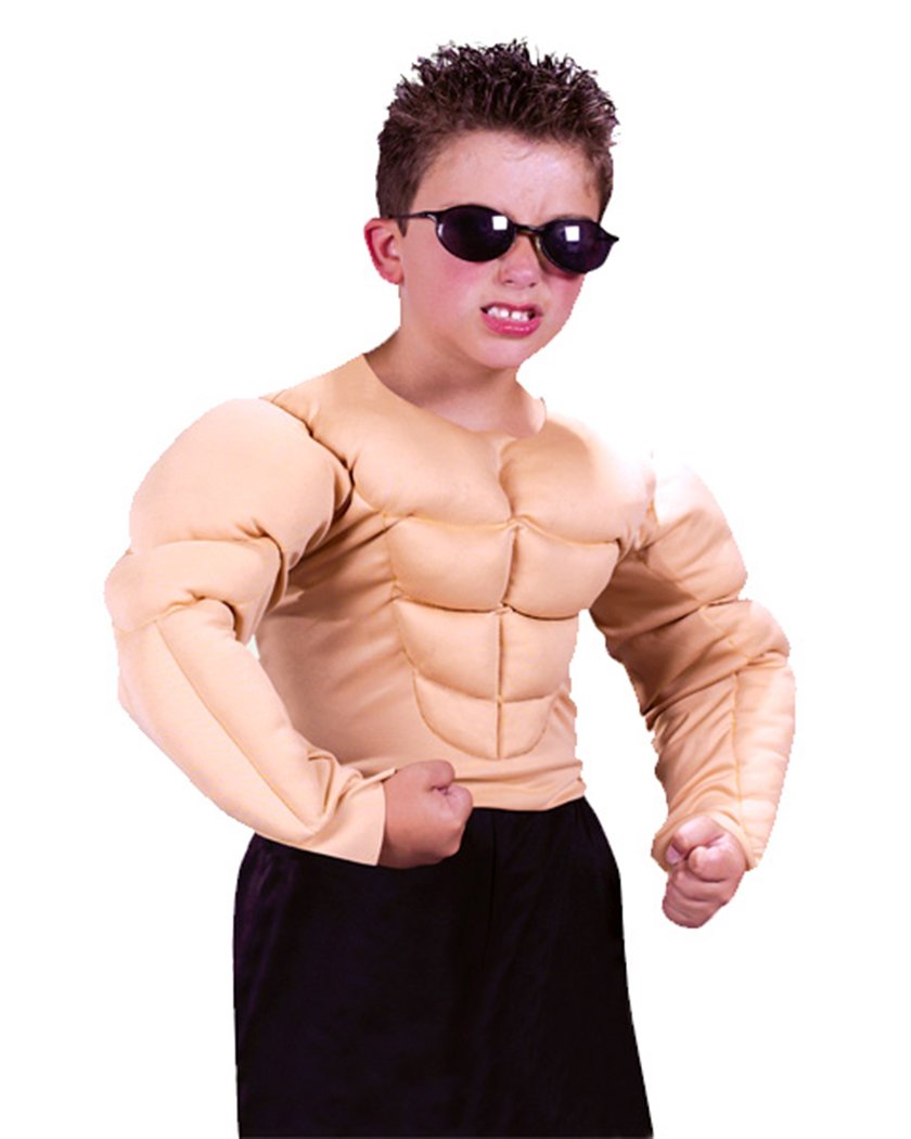 Halloween Fx Muscle Shirt Child Costume - Medium (8-10)