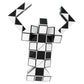 Mipartebo Magic Snake Cube Twist Puzzle, Large Size, Black, Model ZCMC2472, Fidget Toy for Kids, Adults & Teens