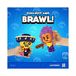 P.M.I. Brawl Stars Action Figure | One Of Four 6.7-Inch-Tall Collectibles | Brawl Stars Toys, Gift For Video Gamer | Shelly With Boomstick | Ofically Licensed Toy Figure - Articulated