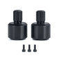 Axspeed 2Pcs/Set Black Heavy Duty Drive Cup 4-Slots Design For 1/5 Trx X-Maxx 8S 7754X Rc Truck Upgrade Parts