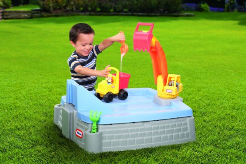 Little Tikes Big Digger Sandbox, White