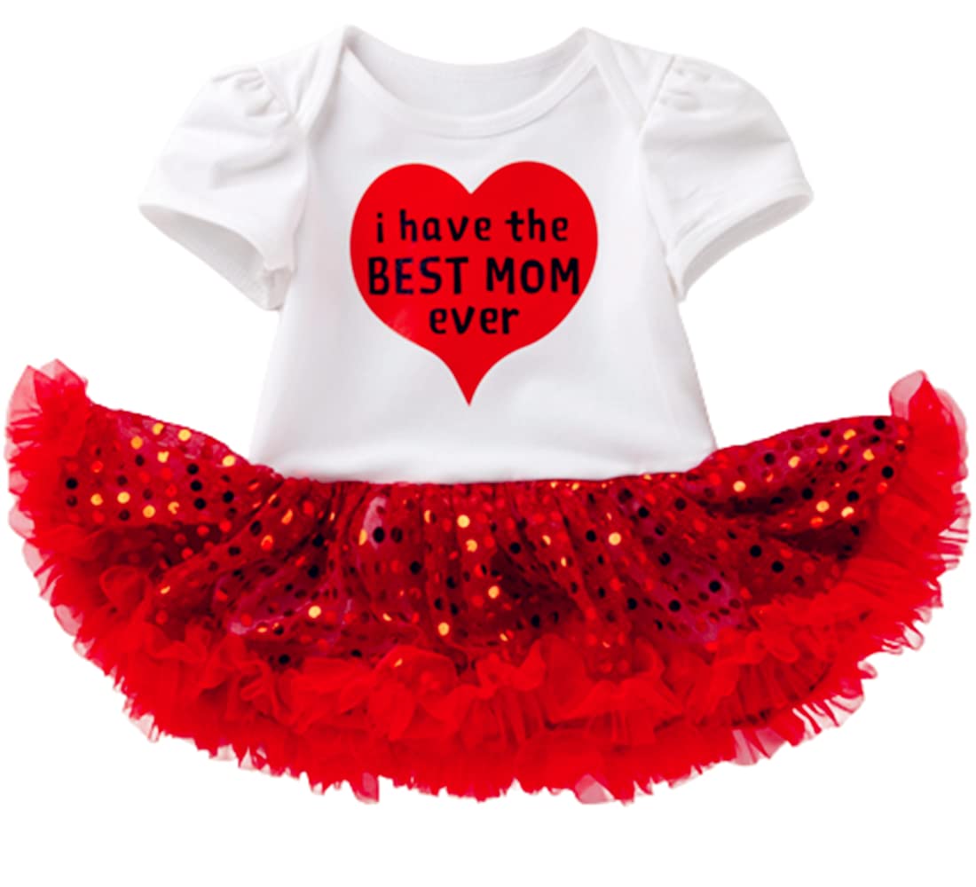 NPK COLLECTION Reborn Baby Doll Clothes Set - Red Cotton Tutu Dress, Headband & Shoes for 20-23 Inch Dolls