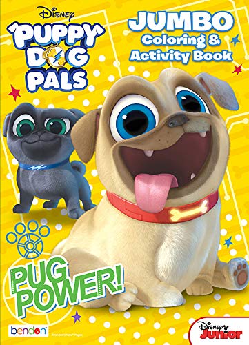 Puppy Dog Pals Coloring Book Super Set ~ Set of 2 Puppy Dog Pals Activity Books with Bonus Play Pack (Puppy Dog Pals Party Suppl