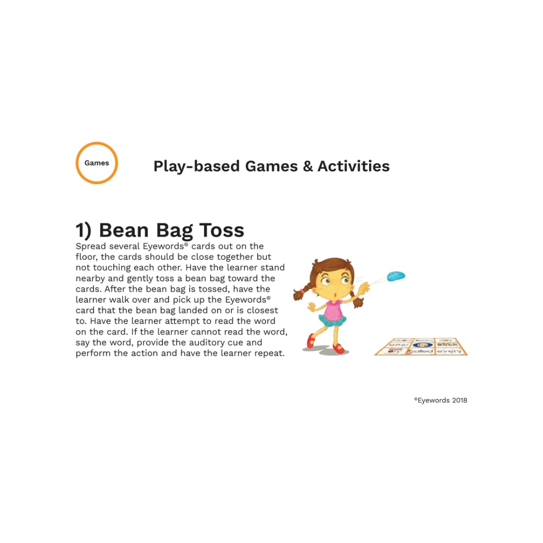 Eyewords - Multisensory Sight Word Phonics Flash Cards - Kinesthetic Learning Approach, Set #3, Words 101-150