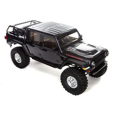 Axial RC Truck 1/10 SCX10 III Jeep JT Gladiator Rock Crawler with Portals RTR (Batteries and Charger Not Included), Gray, AXI030